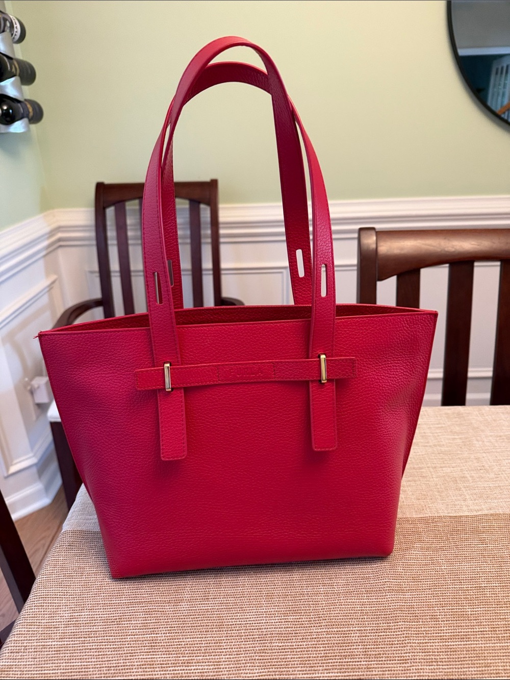 Furla Giove leather Tote